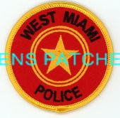 FLORIDA,WEST MIAMI POLICE 5 REPRO